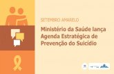 Ministério da Saúde lança Agenda Estratégica de Prevenção ...portalarquivos.saude.gov.br/images/pdf/2017/setembro/21/Coletiva... · Taxa de mortalidade* por suicídio na população