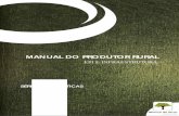 MANUAL DO PRODUTOR RURAL - Instituto Terra Brasilis - Início · 2013-05-28 · funcionário e registrado o número do Certificado de Aprovação - CA do INMETRO ... 1- Recebi treinamento