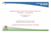LACEN/PR - Laboratório Central do Estado do Paraná · Slide 1 si12 agrotóxicos aditivos/contaminantes ... EPI, EPC, descarte de resíduos - implantação do Sistema Gerenciador