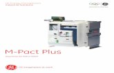 M-Pact Plus - GE Industrial Solutions · Dispositivo para instalar cadeado 10.Indicação de posição dos contatos 11.Indicação do estado de carregamento da mola 12.Base de montagem