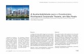 A Sustentabilidade para o Condomínio Rochaverá Corporate ... · brasileiro de edifícios de escritórios, que analisa e classifica, segundo critérios específicos para análise