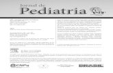 SBP – Sociedade Brasileira de Pediatria Jornal de Pediatria · • Editor-in-Chief Renato Soibelmann Procianoy – Full Professor, Department of Pediatrics and Child Care, Universidade