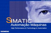 IMATIC - tec.abinee.org.br · Automação e Acionamentos Title High Performance & Technology in Automation IMATIC Automação Máquinas