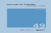ANO 16 NOVEMBRO 2011 - ipea.gov.br · Ministério do Trabalho e Emprego Ministro ... bos da Universidade Estadual de Campinas ... relativo à quebra da relação entre empregado e
