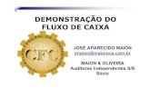 DEMONSTRAÇÃO DO FLUXO DE CAIXA - portalcfc.org.br · nos equivalentes de caixa. Atividades de financiamento são aquelas que resultam em mudanças no tamanho e ... FLUXO DE CAIXA.
