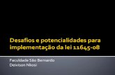 Faculdade São Bernardo Deivison Nkosi - Grupo Kilombagem · Brasil, a cultura negra brasileira e o negro na formação da sociedade nacional , resgatando a contribuição do povo