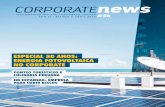 esPecial 50 anos: energia fotovoltaica no corPorate · Dando sequência à comemoração dos 50 anos da Rio Ave, esta edição do Corporate News traz um especial sobre os ... dia
