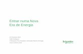 Entrar numa Nova Era de Energia - cisco.com · Entrar numa Nova Era de Energia 25.Fevereiro.2015 João Rodrigues IT Business Vice President, Schneider Electric Portugal ... da utilização