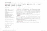 Relato de caso clínico T Lesão central de células gigantes ...revodonto.bvsalud.org/pdf/apcd/v66n4/a09v66n4.pdf · cisto odontogênico, mixoma, cisto ósseo traumático, lesões