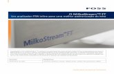O MilkoStream™ FT - fossanalytics.com · O MilkoStream™ FT ... anos de experiência em análise in-line e uma rede de ... 2. verificar se o produto no tubo atende a especificação.Cabo