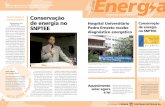 Conservação Hospital Universitário de energia no SNPTEE · 2008-03-13 · res e das centrífugas de refrigeração pos- ... O ventilador de teto combinado com o ar condicionado,