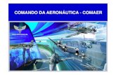 COMANDO DA AERONÁUTICA - COMAER · Apresentar as experiências do Comando da Aeronáutica no gerenciamento de dados de custos, com ênfase na utilização do Sistema de Informações