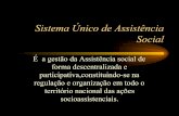 SUAS-Sistema Único de Assistência Social - amavi.org.br · Sistema Único de Assistência Social É a gestão da Assistência social de forma descentralizada e participativa,constituindo-se