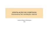 António Moret Rodrigues IST - fenix.tecnico.ulisboa.pt · ¾Riscos de condensação (3 slides) ... (unidades formadoras de colónia) ... ¾Equação de conservação do volume de