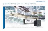 Plataforma de PC Industrial - assets.omron.eu · • Multi-toque, com a mais recente tecnologia capacitiva projectada ... a utilização de software próprio • Porta Ethernet para