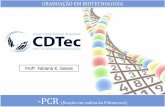 -PCR - Universidade Federal de Pelotas · seqüência específica de DNA * replicação in vitro ... •Amplificação de genes para posterior clonagem e ... Slide 1 Author: Tiago