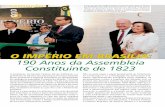 O IMPÉRIO EM BRASÍLIA: 190 Anos da Assembleia Constituinte ... · gestões externas, para o reconhecimento do ato por outras nações, e a guerra de Independência, para eliminar