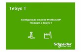 TeSysT & Premium Profibus - schneider-electric.com · a configuração para o CLP Configuração da rede Profibus Integração do arquivo GSD Tesys T no Software SyCon (1. uso somente)