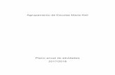 Agrupamento de Escolas Maria Keilemariakeil.pt/PAA_2017_2018_03_05_2018.pdf · Visita de estudo à Quinta da Fonte para observação de ... Avaliação do IMC e serviço de iguarias