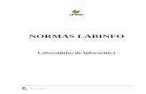 NORMAS LABINFO - unesc.net · Normas LabInfo 5 2.2.10 Alegar desconhecimento das regras de funcionamento e segurança de cada laboratório contidas nas normas LABINFO. 2.2.11 Alterar