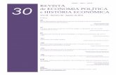 REVISTA 30 de ECONOMIA POLÍTICA e HISTÓRIA ECONÔMICAgilvanguedes.com/wp-content/uploads/2016/09/hora_etal_2013_rephe.pdf · ... Grupo de Estudos em Economia Política e História