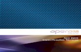 AÇO INOX Especifi cações Técnicas - brasil.aperam.combrasil.aperam.com/wp-content/uploads/2015/11/Aço-inox-especifica... · Super Finish - Laminado a quente, recozido, decapado