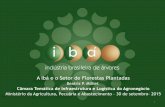 A Ibá e o Setor de Florestas Plantadas - agricultura.gov.br · Balança Comercial - US$ milhões FOB Jan-Ago 2013 2014 Var. % 2014 2015 Var. % ... Slide 1 Author: jcarrano Created