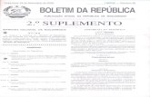 BOLETIM DA REPUBLICA - mined.gov.mz · Terça-feira, 29 de Setembro de 2009 I SÉRIE, - Número 38 BOLETIM DA REPUBLICA PUBLICAÇÃO OFICIAL DA REPÚBLICA DE MOÇAMBIQUE 2.° SUPLEMENTO