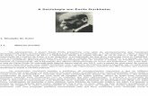 Sociologia em mile Durkheim - notasdeaula.orgnotasdeaula.org/dir1/Sociologia em Émile Durkheim.pdf · decisivamente todos os franceses em geral e a ele próprio em particular: a
