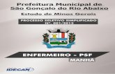 Prefeitura Municipal de São Gonçalo do Rio Abaixo · 2018-03-21 · oração uma ideia de ... “A transferência de recursos federais e estaduais aos municípios compõe o financiamento