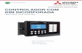 CONTROLADOR COM IHM INCORPORADAmitsubishielectric.com.br/download/catalogs/LeafLetGOC.pdf · IHM INCORPORADA GOC All-in-One Controller ... Software gratuito e intuitivo para o CLP
