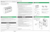 Manual de instalação do kit de disjuntores trifásicos ...solar.schneider-electric.com/wp-content/uploads/2014/07/Conext-XW... · Para evitar o risco de incêndio e choque elétrico,