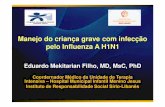 Manejo do criança grave com infecção pelo Influenza A H1N1 · Definição de Síndrome Respiratória Aguda Grave (SRAG) ... síndrome do desconforto respiratório agudo (SDRA)