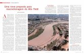RIOS: LEITO PRINCIPAL E Uma nova proposta para ... · por vias rodoviárias, as chamadas vias mar-ginais. ... O rebaixamento do nível d’água no rio para montante, onde estão