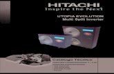 UTOPIA EVOLUTION Multi Split Inverter - hitachiapb.com.brhitachiapb.com.br/static/site/files/IHCAT-RPCAR004_Rev03_Jan2012... · 12.2.Tabela de Espessura da Tubulação e Tipo de Têmpera