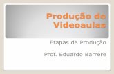 Produção de Videoaulas - va05-rjo.rnp.brva05-rjo.rnp.br/riotransfer/va_ufjf_oficina/videoaulas/producao... · ... Faça a edição (caso considere necessário) b) ... Roteiro ...