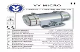 VV MICRO -Marzo 2010 - aldak.de · - A manutenção e o controle desta aparelhagem devem ser efectuados por pessoal qualificado e especializado, de acordo com a norma EN/IEC 61241-17.