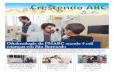 Oftalmologia da FMABC atende 4 mil crianças em São Bernardofuabc.org.br/wp-content/uploads/2017/07/CrescendoABC_171.pdf · 3 Fim da fila: 4 mil crianças passam por oftalmologistas