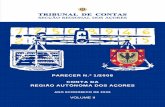 PARECER N.º 1/2008 CONTA DA REGIÃO AUTÓNOMA DOS … · 2008-06-13 · Tribunal de Contas Secção Regional dos Açores Parecer sobre a Conta da Região de 2006 – Relatório Índice