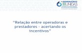 “Relação entre operadoras e - unidas.org.br 1 - Bruno... · •A relação entre operadoras e prestadores: –O cenário atual e o problema a ser resolvido •Aspectos econômicos