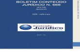 · 5 1 Disponível em:  Boletim Conteúdo Jurídico n. 666 de 30/07/2016 (ano VIII) ISSN ‐ 1984 ‐ 0454 Conselho Editorial C
