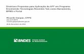 Diretrizes Propostas para Aplicação da APF em Programa ... Proceedings/BFPUG-2012/Gaspar... · ALI: Instância do Processo e Configurações do Processo. ... Diagrama de Arquitetura