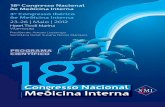 18º Congresso Nacional de Medicina Interna 3º Congresso … · António Marinho | António Martins Baptista | António Messias | António Oliveira Silva | António Pedro Machado