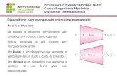 Professor Dr. Evandro Rodrigo Dário Curso: Engenharia ...joinville.ifsc.edu.br/~evandro.dario/Termodinâmica/Aulas - slides... · • A taxa de transferência de calor entre o fluido