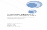 Automatização do processo de identificação de plaqueta de taragasescombustiveis.com.br/premioglp/cases2017/Automatização do... · MANUTENÇÃO BALANÇAS ETIQUETAS TOTAL GASTOS