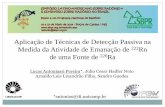 Exame de Qualificação do Mestrado - sbpr.org.br · Técnica de Placas Paralelas (PP) Tese de Doutorado de S. R. PAULO, IFGW, UNICAMP, 1991. “Dosimetria ambiental de Rn-222 e filhos: