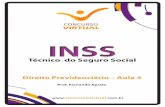 INSS - cvstatic01.s3.amazonaws.com · do INSS ou Ministério ao qual o INSS está vinculado, com curso superior em nível de graduação concluído e notório conhecimento da legislação
