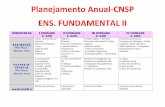 Planejamento Anual-CNSP ENS. FUNDAMENTAL IIensinofundamental2.cnsplagarto.com/pdfs/PlanejamentoAnual.pdf · Palavras homônimas. Frase; Tipos de frase. Sílabas; Polissemia. Dígrafos;