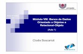 Orientado a Objetos e Relacional-Objetoclodis/BDI/BDI_2007_Modulo8_1.pdf · recuperação de documentos e ferramentas para manutenção de calendários, permitindo solicitações