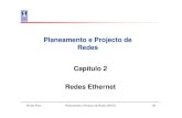 Planeamento e Projecto de Redes Capítulo 2 Redes Ethernet · ©João Pires Planeamento e Projecto de Redes (09/10) 81 Introdução • A Ethernet foi inventada em 1973 tendo como
